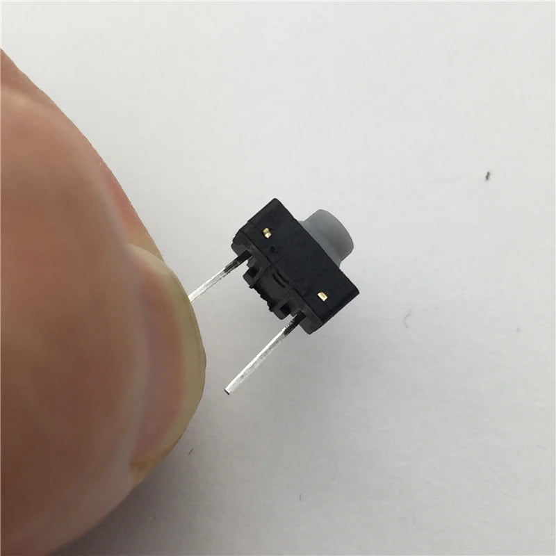 20 pz/lotto 8x8x5.5MM 2PIN G78 Silicone Conduttivo Soundless Tattile Tatto Pulsante Micro Interruttore Auto-reset