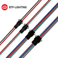 5 paia 10 paia 2pin 3pin 4pin 5pin JST connettore SM maschio e femmina per WS2812B SK6812 WS2815 2835 5050 RGB RGBW striscia luminosa a LED