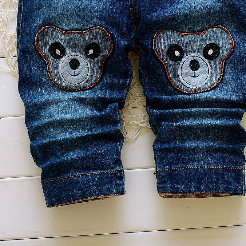IENENS Bambino Infantile Del Ragazzo Pantaloni Lunghi Del Denim Tute e Salopette Salopette Capretti Del Bambino Dei Ragazzi Dei Jeans Della Tuta Dei Vestiti Abbigliamento Abiti Pantaloni