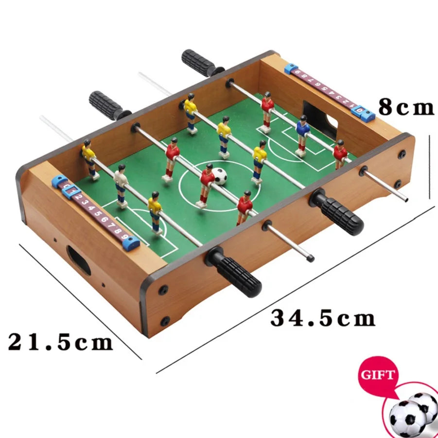 Giochi da tavolo da calcio Tavolo da biliardino Tavoli da calcio Tavola da festa Mini balle Palla da bambino Gioco di interazione da scrivania Regalo per giocatore per bambini T4