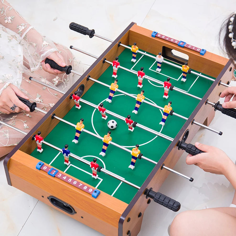 Giochi da tavolo da calcio Tavolo da biliardino Tavoli da calcio Tavola da festa Mini balle Palla da bambino Gioco di interazione da scrivania Regalo per giocatore per bambini T4