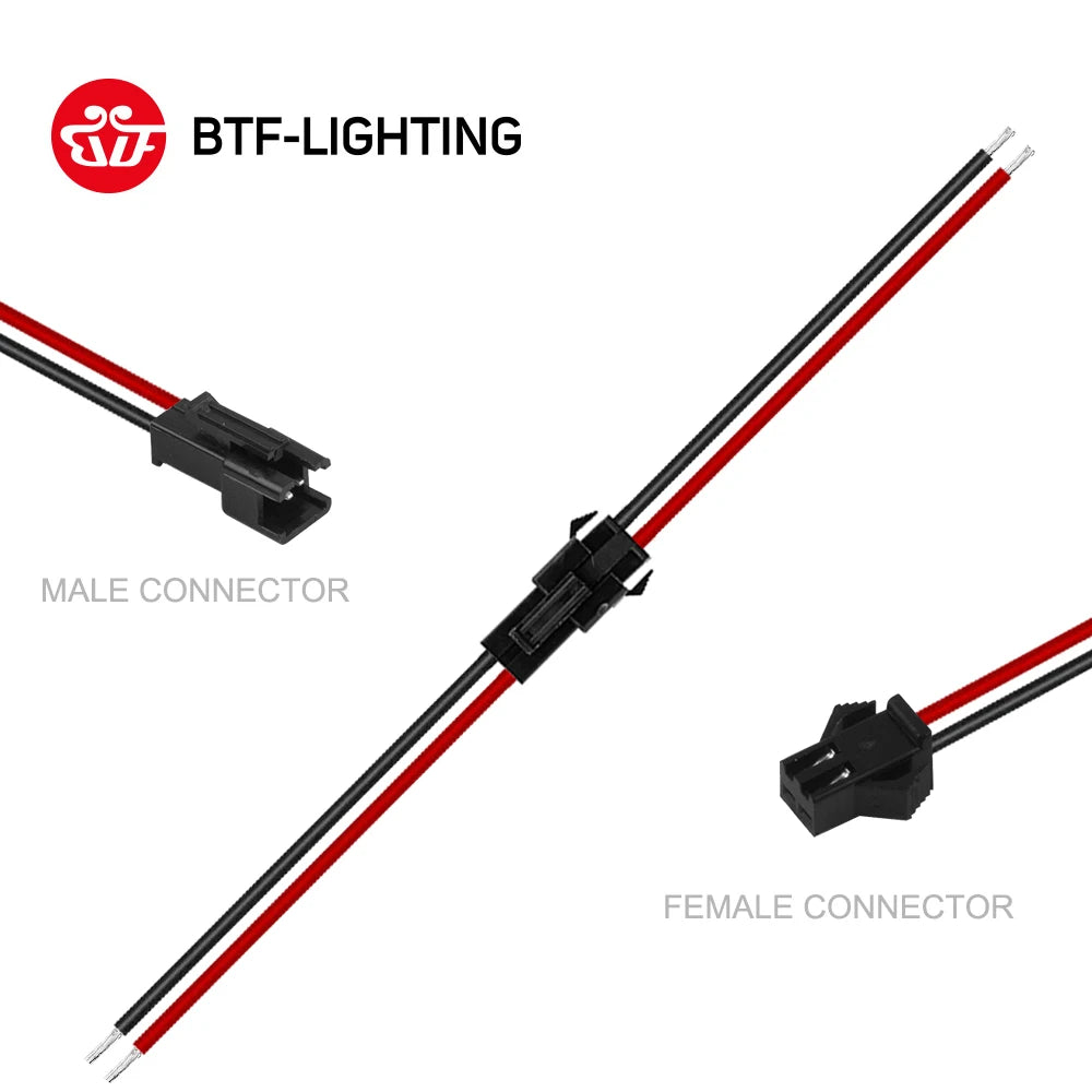5 paia 10 paia 2pin 3pin 4pin 5pin JST connettore SM maschio e femmina per WS2812B SK6812 WS2815 2835 5050 RGB RGBW striscia luminosa a LED