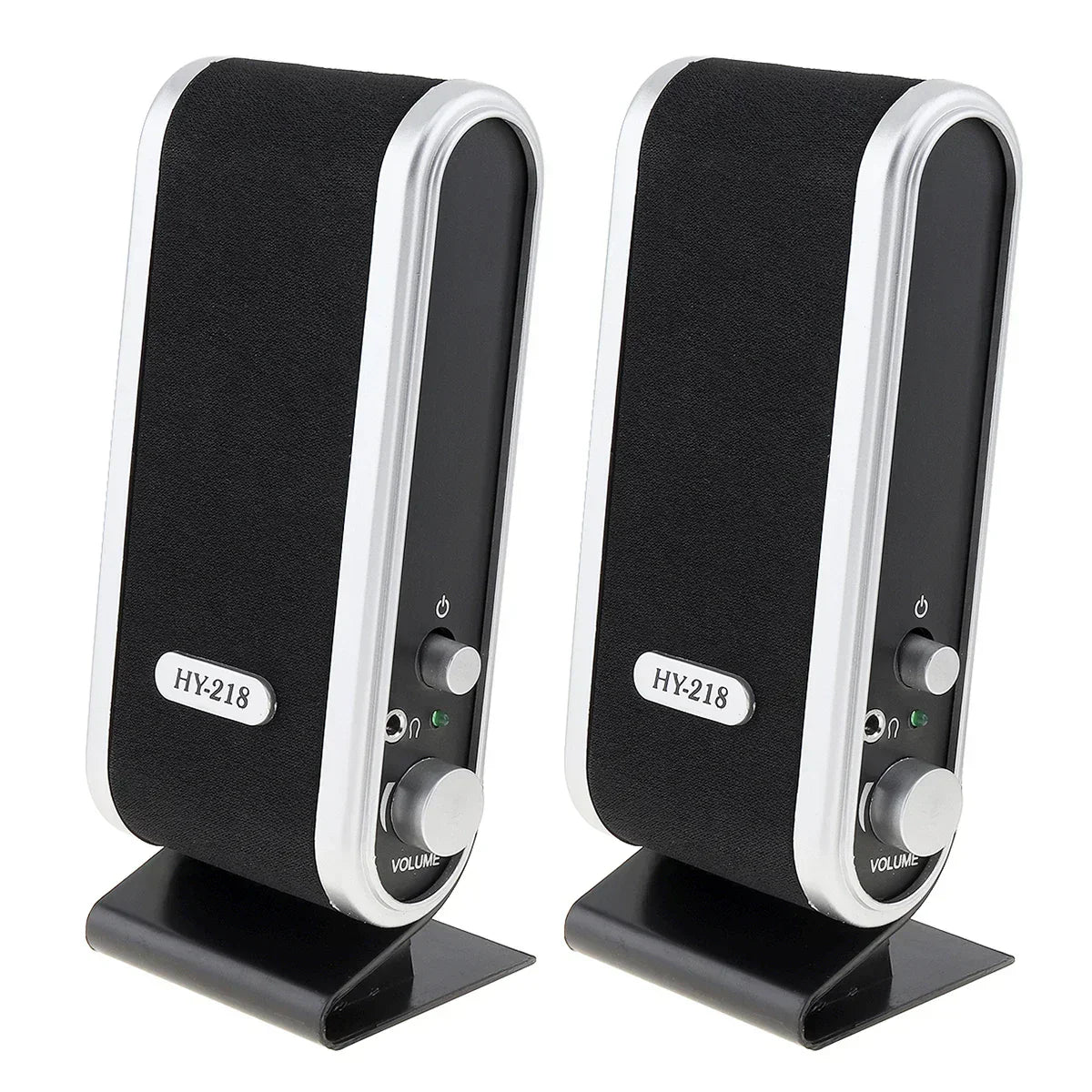 Altoparlanti USB Cablati da 6W Stereo per PC e Laptop Bianco