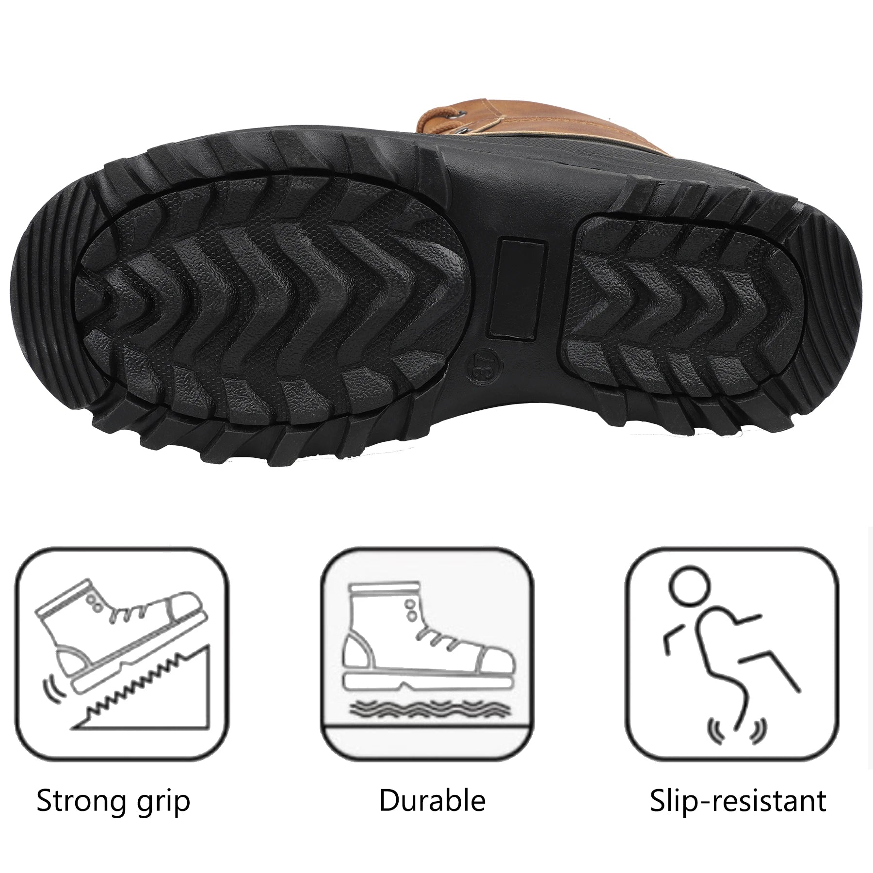 Wholesale 2022 New Design Removable Lining Hiking Leather Shoes Designer Snow Boots for Men Women