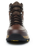 D865 Steel Toe Safety Work Anti-Puncture Anti-Smash Rubber Sole Safety Hiking Steel Toe Work Boots for Men Women