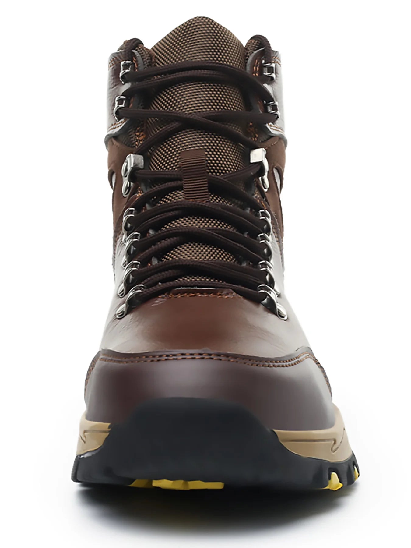D865 Steel Toe Safety Work Anti-Puncture Anti-Smash Rubber Sole Safety Hiking Steel Toe Work Boots for Men Women