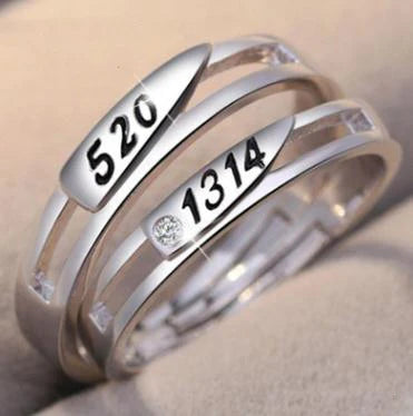 23 tipi lover anelli Endless Love Fidanzamento Matrimonio di Una Coppia Anelli Aneis Mens Dei Monili Impegno Anelli d'argento dei monili di colore