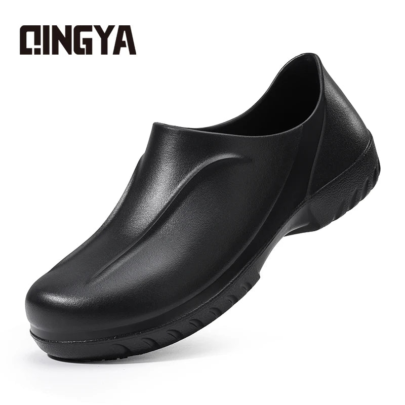 GUYISA Kitchen Non Slip Safety Shoes for Restaurant Hotel Workers Comfortable Footwear for Men and Women