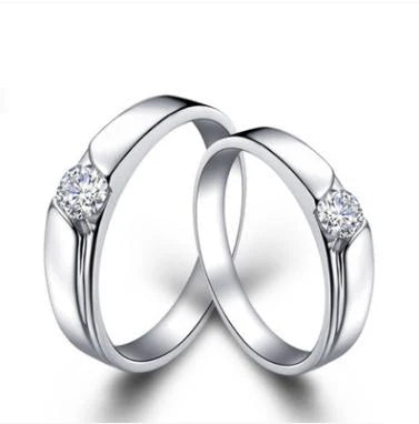 23 tipi lover anelli Endless Love Fidanzamento Matrimonio di Una Coppia Anelli Aneis Mens Dei Monili Impegno Anelli d'argento dei monili di colore