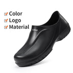 GUYISA Kitchen Non Slip Safety Shoes for Restaurant Hotel Workers Comfortable Footwear for Men and Women