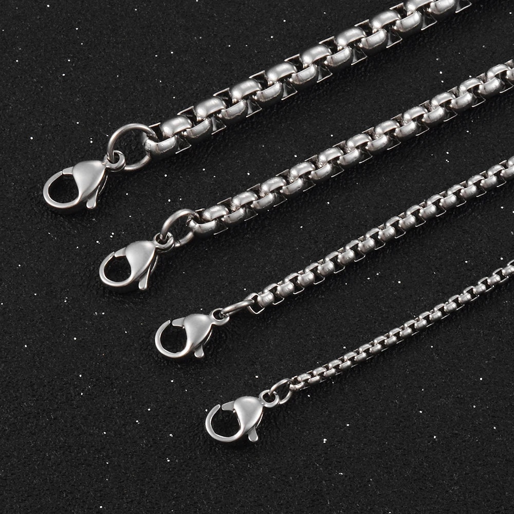 Collana da donna color oro stile punk in acciaio inossidabile I gioielli di moda di alta qualità possono essere personalizzati all'ingrosso
