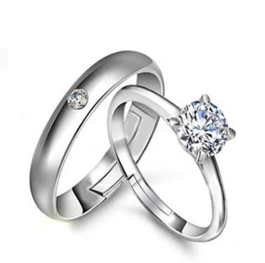 23 tipi lover anelli Endless Love Fidanzamento Matrimonio di Una Coppia Anelli Aneis Mens Dei Monili Impegno Anelli d'argento dei monili di colore