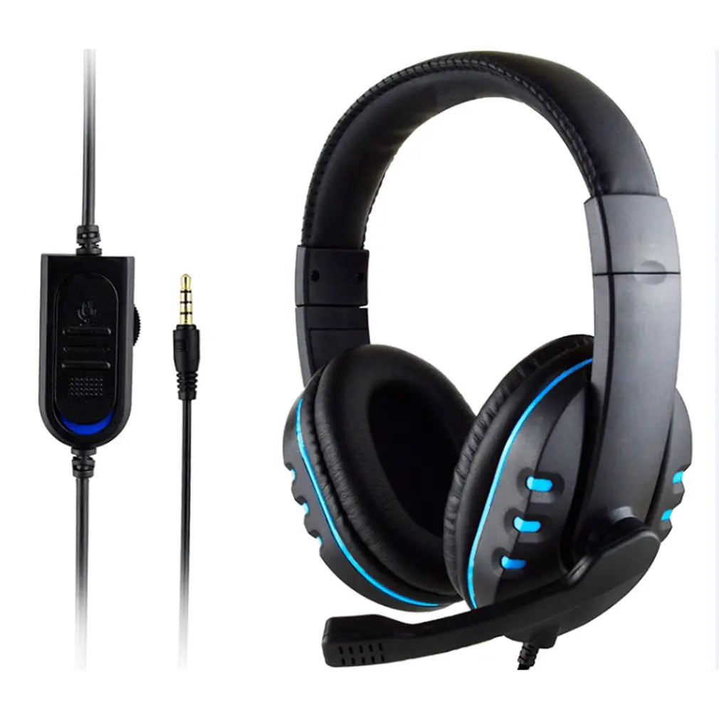 Cuffie Gaming Cablate Con Microfono Per PS4 E PC Nero