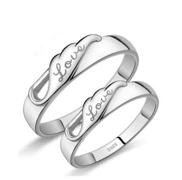 23 tipi lover anelli Endless Love Fidanzamento Matrimonio di Una Coppia Anelli Aneis Mens Dei Monili Impegno Anelli d'argento dei monili di colore