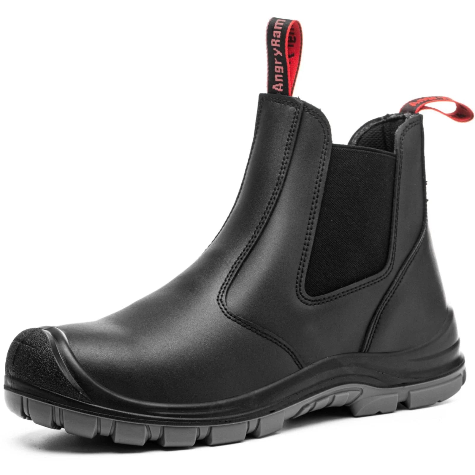 Newstyle Genuine Leather Safety Boot for Men Women Casual Safety Work Shoes  PU Outsole Steel Toe Winter Season for Construction