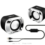 Altoparlanti Portatili Con Subwoofer 6W USB 3.5mm Audio