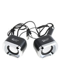 Altoparlanti Portatili Con Subwoofer Per Computer Nero 6W