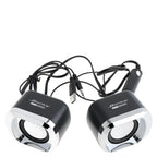Altoparlanti Portatili Con Subwoofer Per Computer Nero 6W