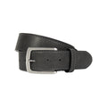 K4008KB | Men's Belt in Leather Lining Pu Finish. Anthracite color. Size: 125 x 3.8 x 0.5 cm (waist 110 cm). Packaging: hard bottom/cover Gift Box-0