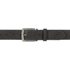 K4008KB | Men's Belt in Leather Lining Pu Finish. Anthracite color. Size: 125 x 3.8 x 0.5 cm (waist 110 cm). Packaging: hard bottom/cover Gift Box-2