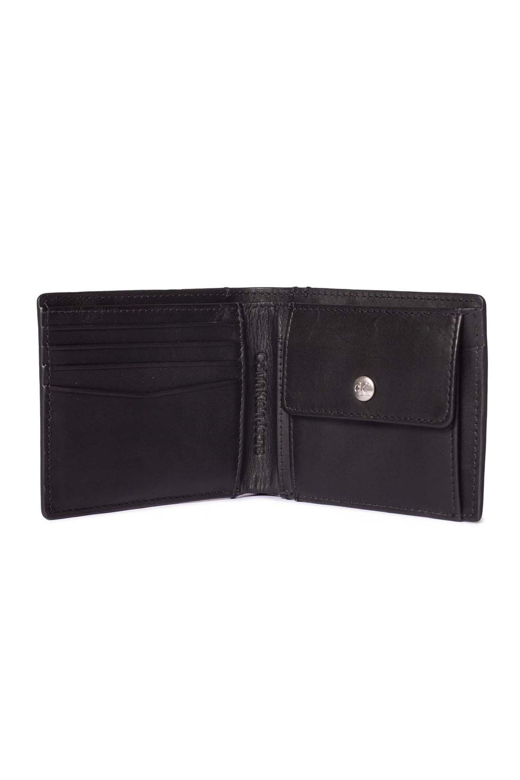 CALVIN KLEIN JEANS - Portafoglio uomo in pelle con monogram-1