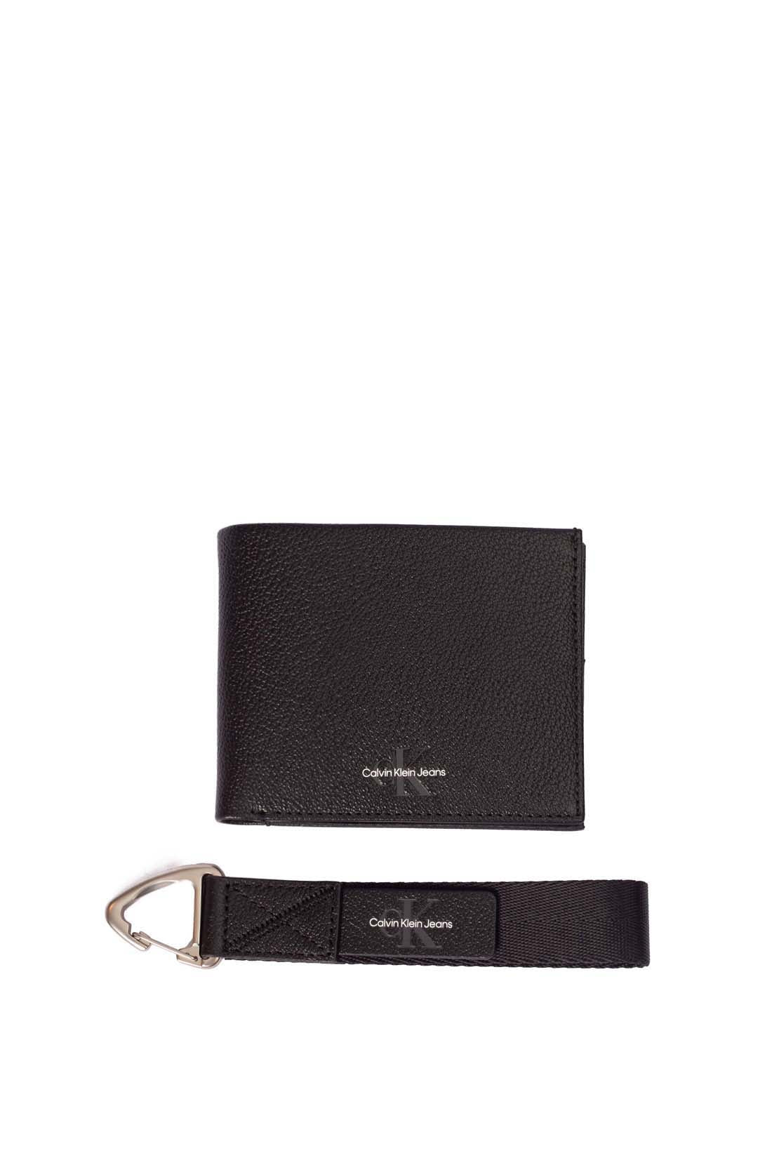 CALVIN KLEIN JEANS - Set uomo portachiavi e portafoglio-8