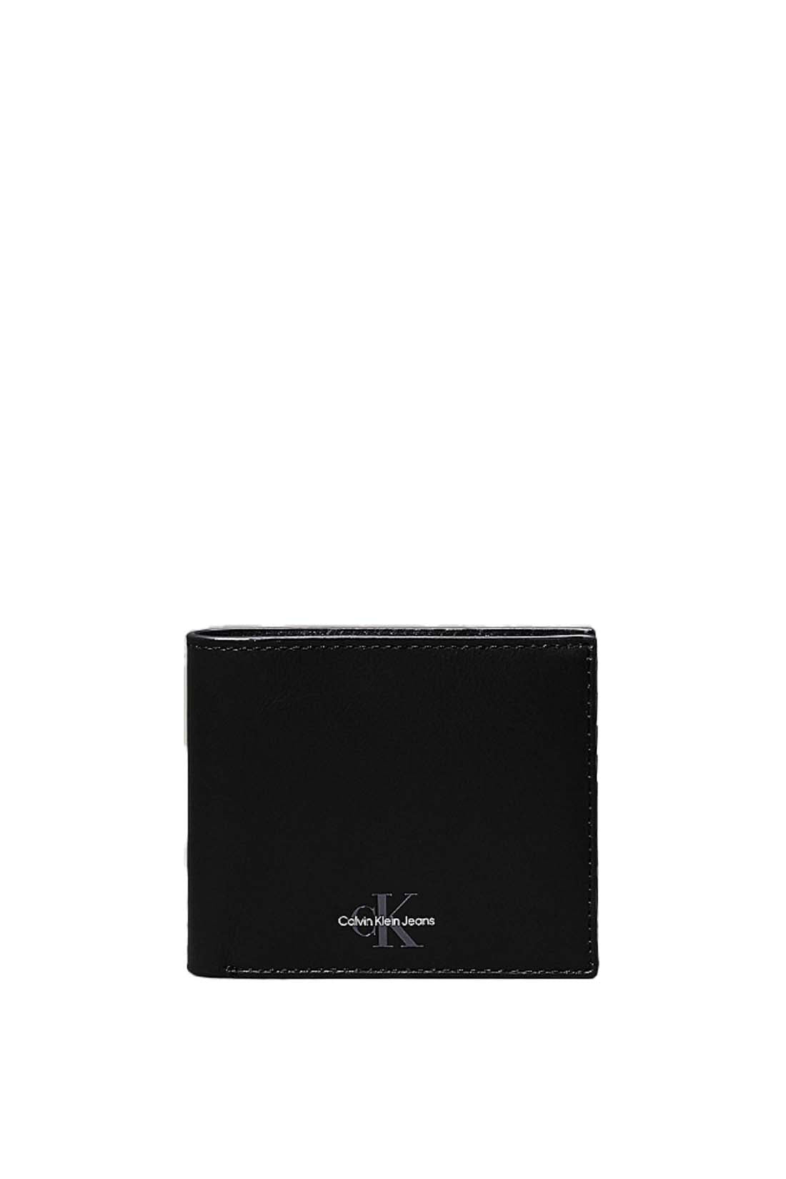 CALVIN KLEIN JEANS - Men's leather RFID wallet