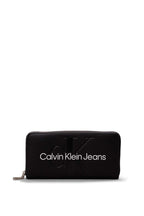 CALVIN KLEIN - Women's wallet with linear logo