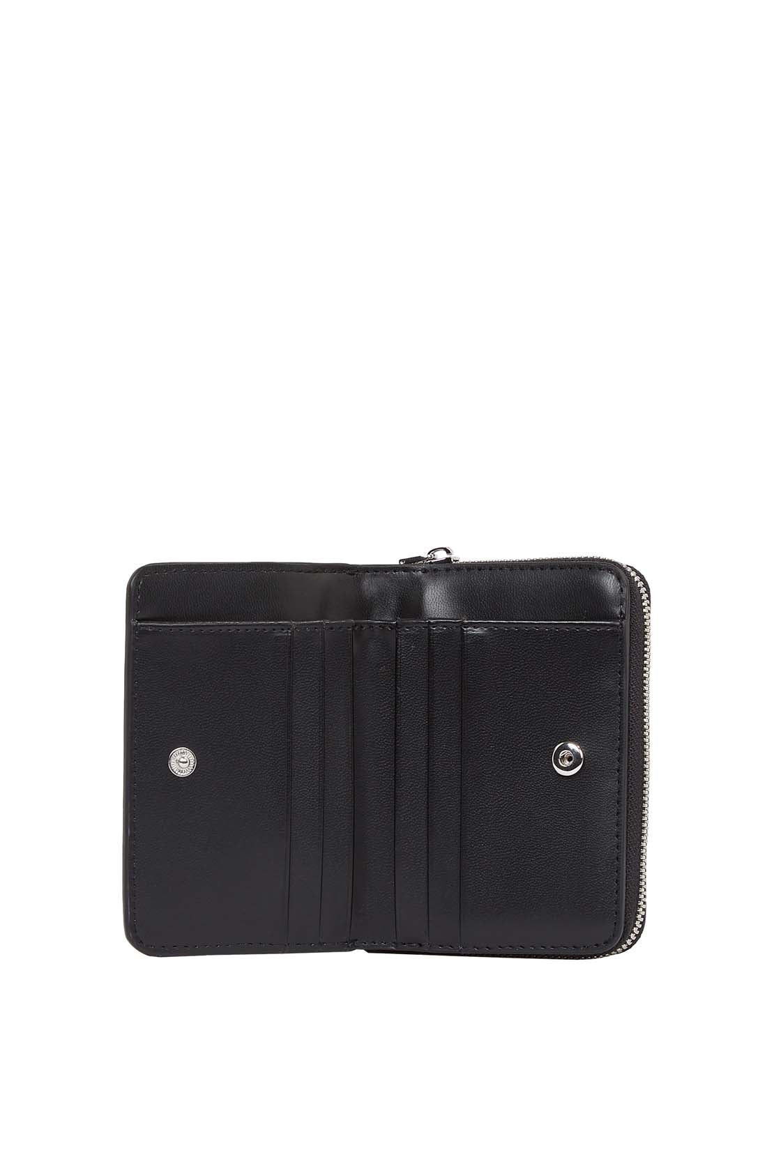 CALVIN KLEIN JEANS - Women's small faux-leather wallet with monogram