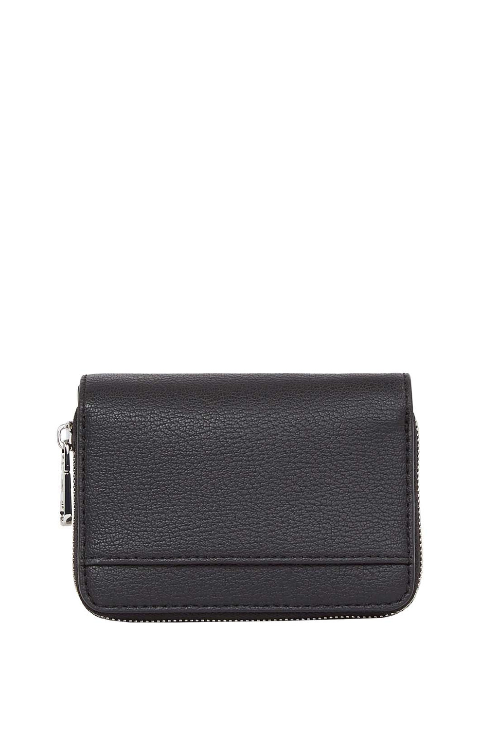 CALVIN KLEIN JEANS - Women's small faux-leather wallet with monogram