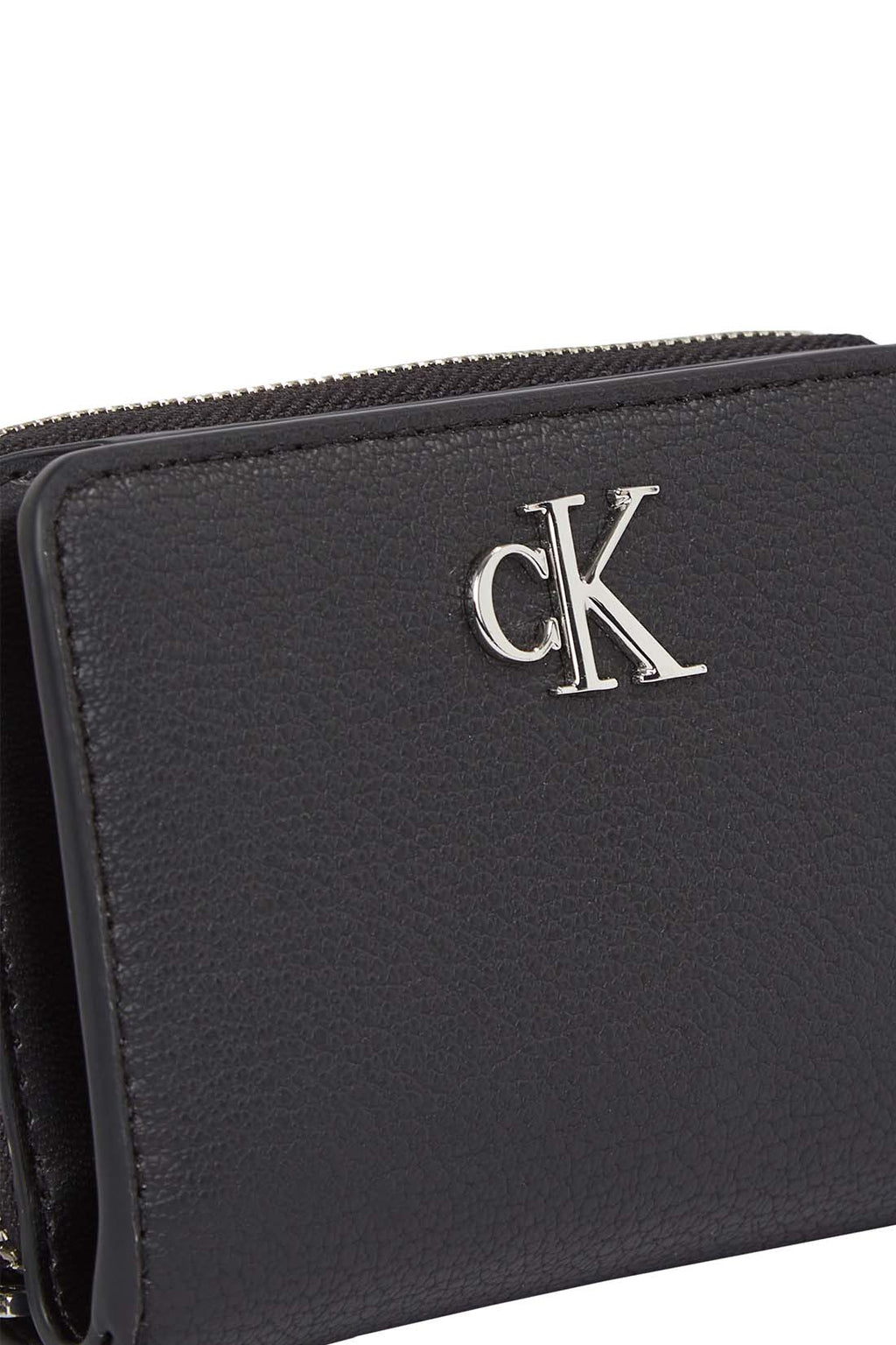 CALVIN KLEIN JEANS - Women's small faux-leather wallet with monogram