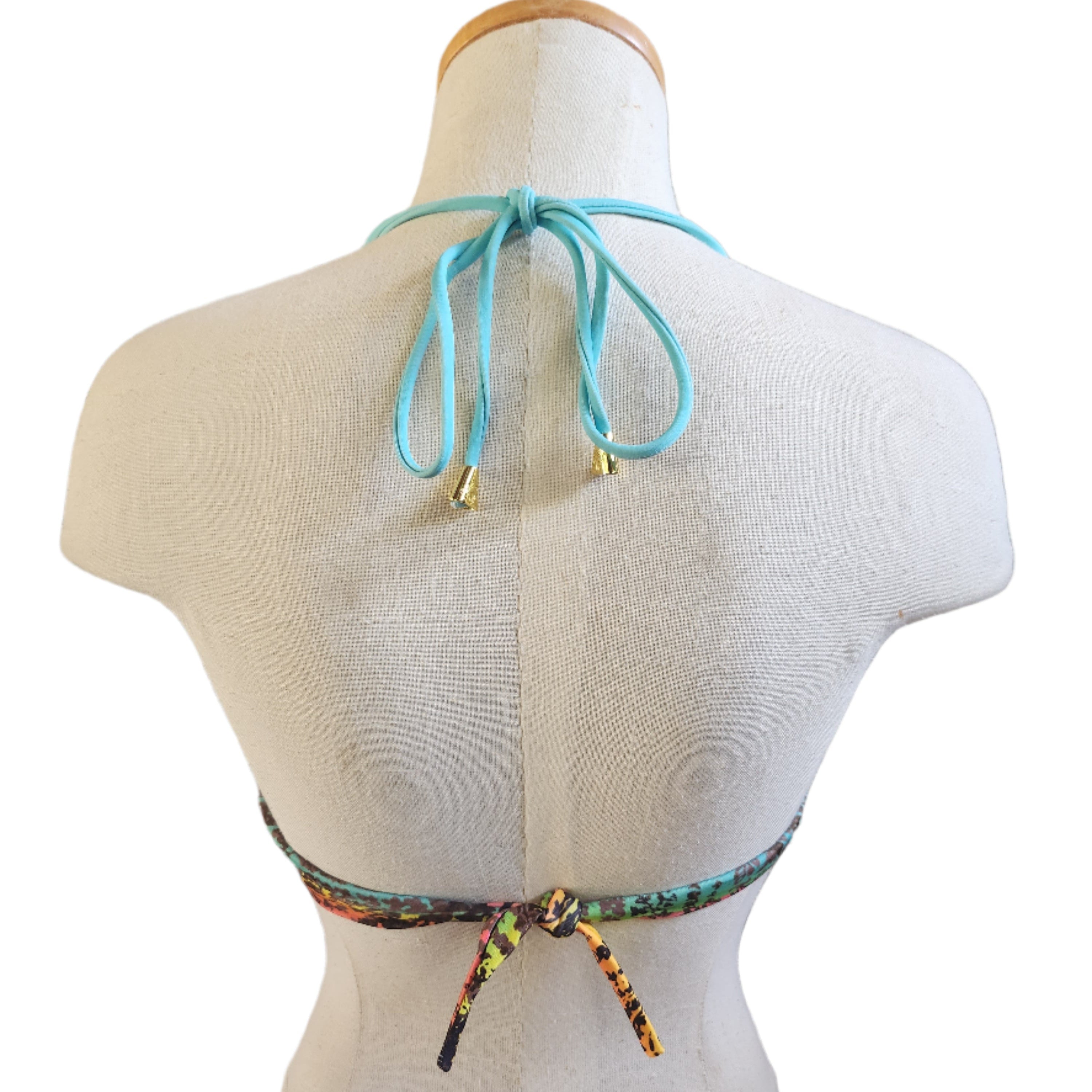 Top Bikini Bandana Twist Loco Boutique Costume Da Bagno Estivo