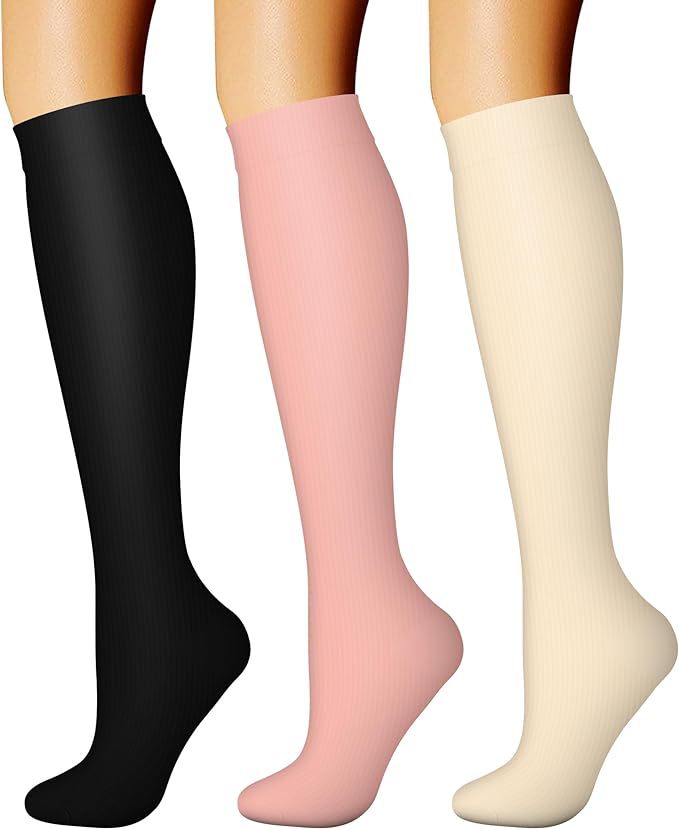3 pairs of series cross-border sports compression socks stockings calf socks compression socks jump rope elastic socks riding socks