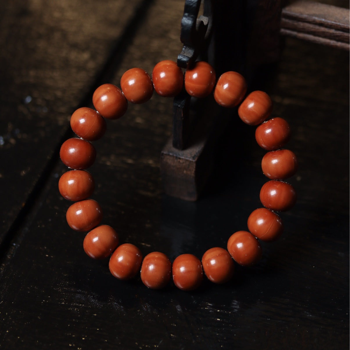 Monkey Head Natural King Kong Bodhi Star Moon Cooked DIY Accessories Men's and Women's Play with Handheld Chain Buddhist Prayer Bead String