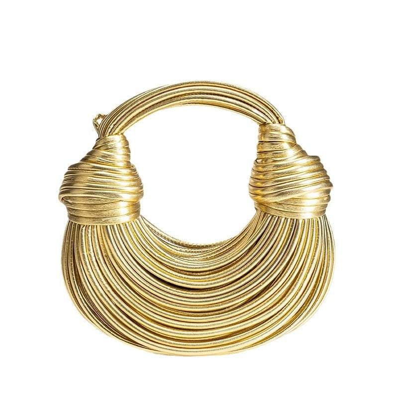 Borsa Intrecciata Noodle Bag Moda Estiva - Donna