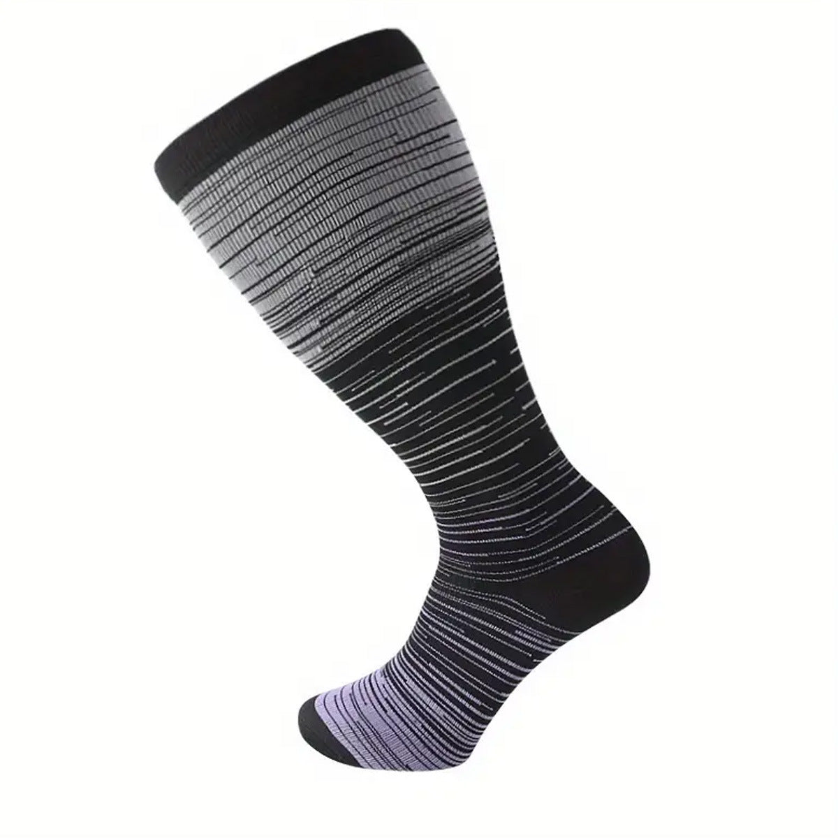 8 pairs of extra fat to increase pressure fat socks extra large socks nylon compression socks Amazon cross-border exclusive