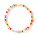 Cross-border Explosions Mixed Color Glass Bracelet Fashion All-match Exotic Color Crystal Bracelet Eye Design Stall