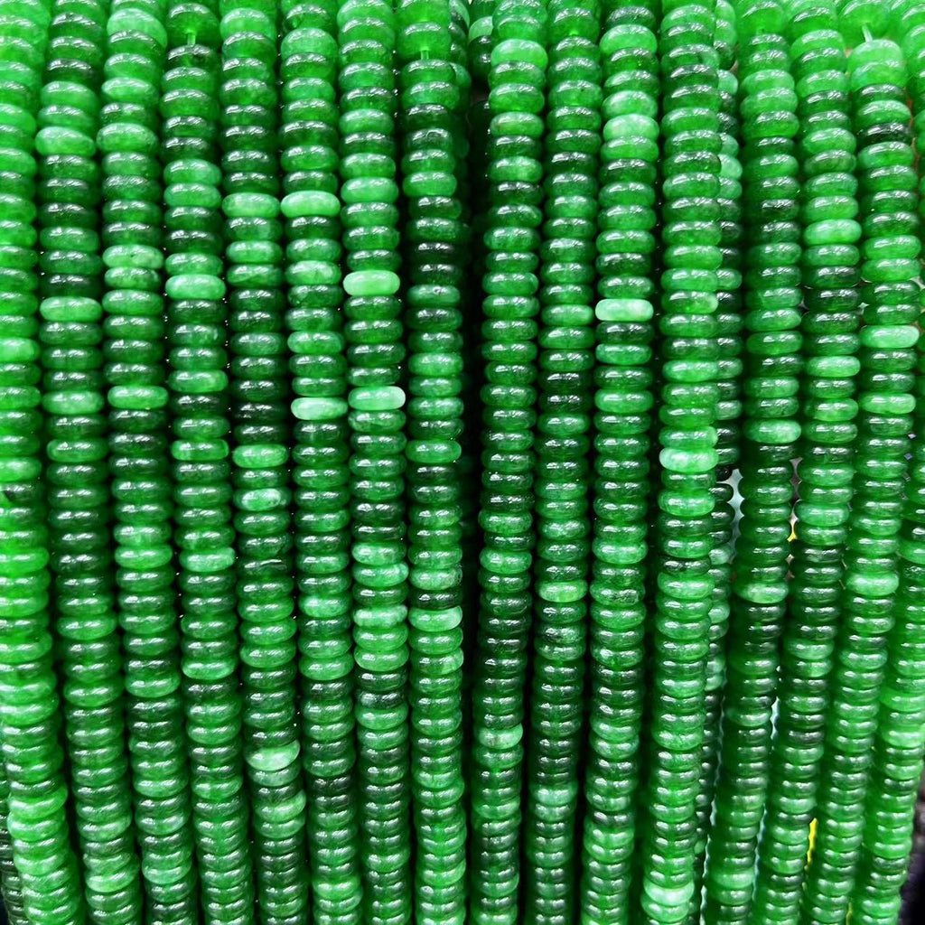 2×6 Natural Stone Colorfuled Crystal Abacus Beads Spacer Beads Beads Cross-Border Hot-Selling Jewelry DIY Bracelet Necklace