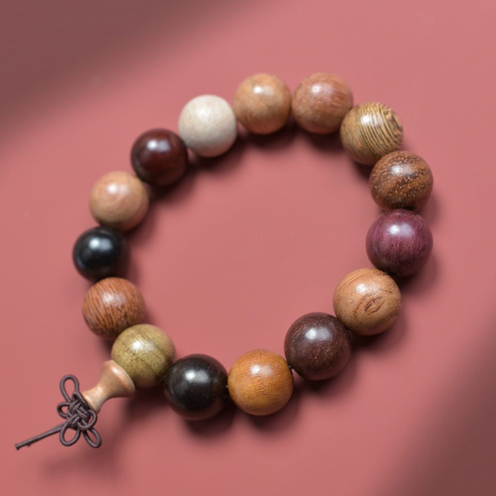Natural multi-treasure sandalwood multi-circle bracelets 108 beads beads live supply manufacturers wholesale boutique Wen play chain