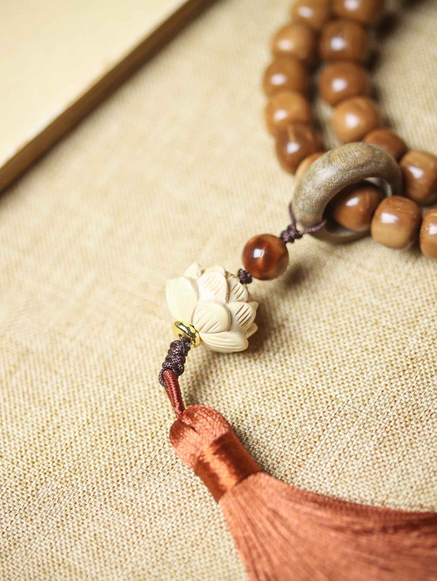 Monkey Head Natural King Kong Star Moon Cook DIY Accessories Men's and Women's Pan Wen Play Hand-held Chain Buddhist Bead String