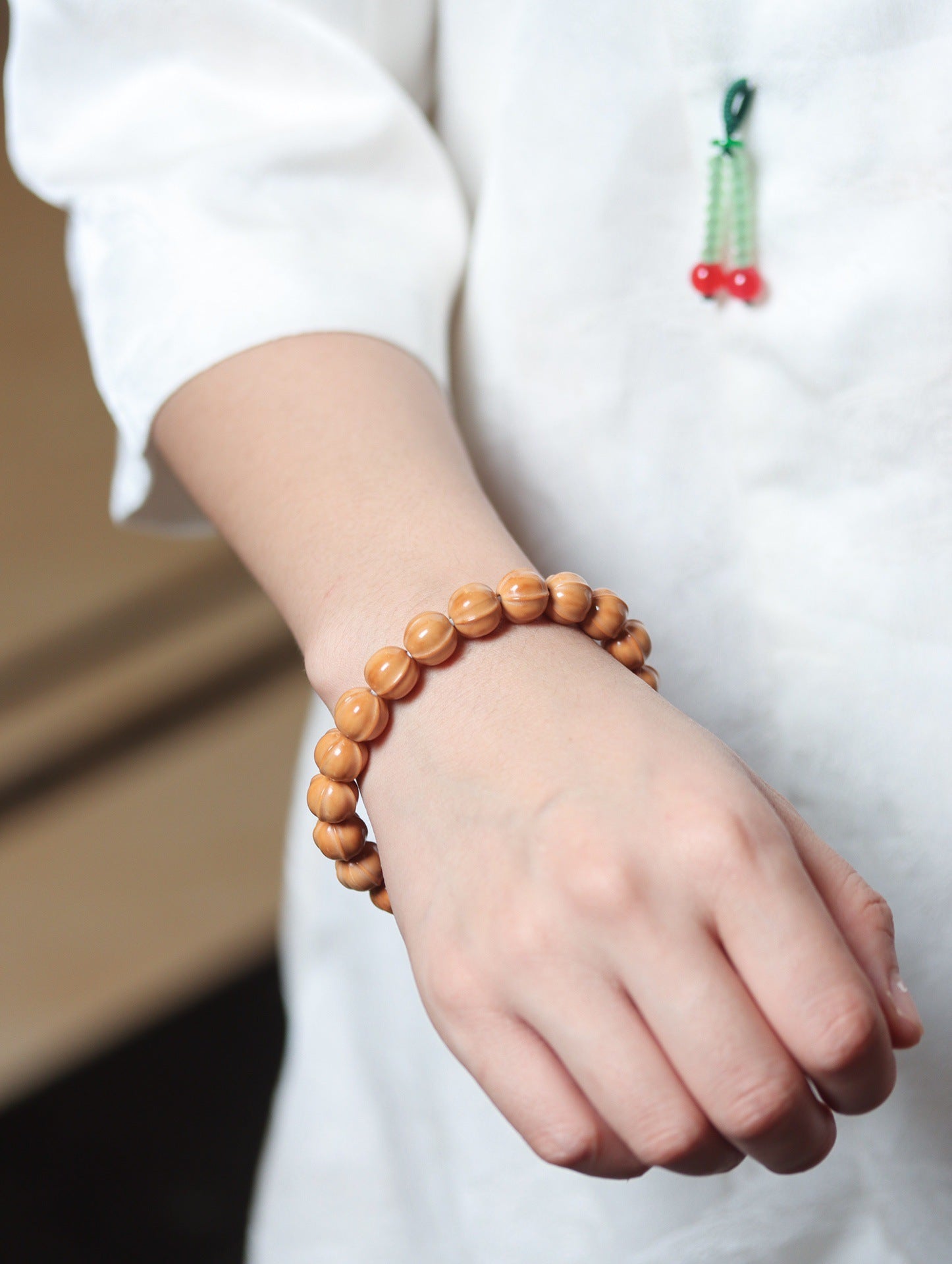 Monkey Head Natural King Kong Star Moon Cook DIY Accessories Men's and Women's Pan Wen Play Hand-held Chain Buddhist Bead String