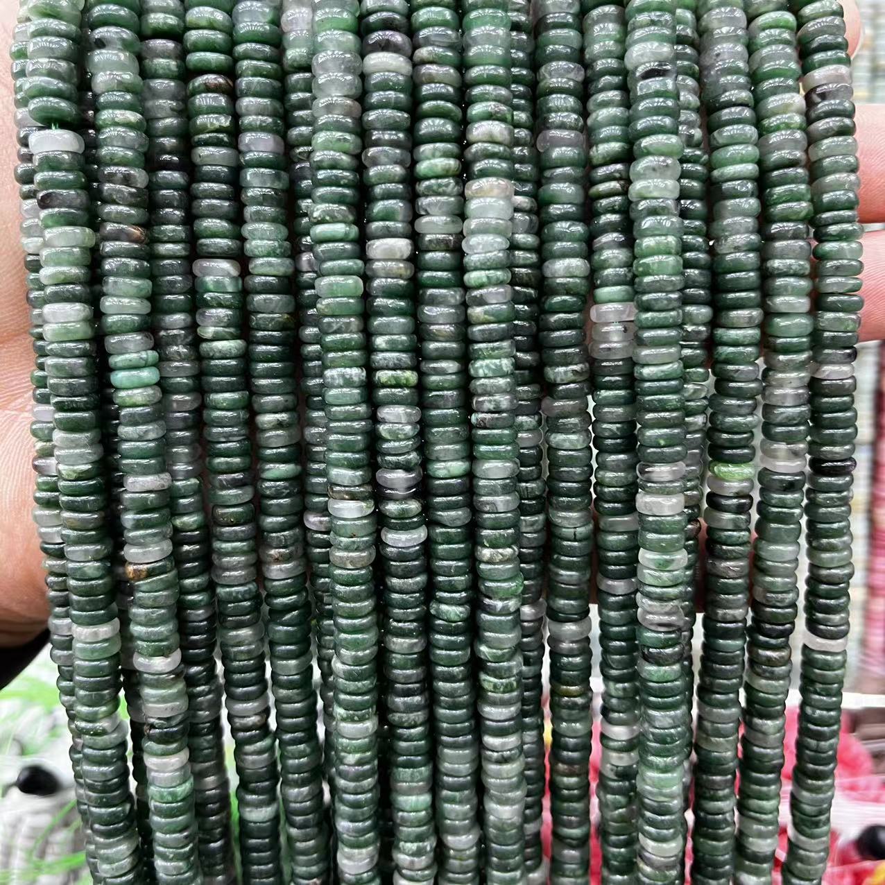 2×6 Natural Stone Colorfuled Crystal Abacus Beads Spacer Beads Beads Cross-Border Hot-Selling Jewelry DIY Bracelet Necklace