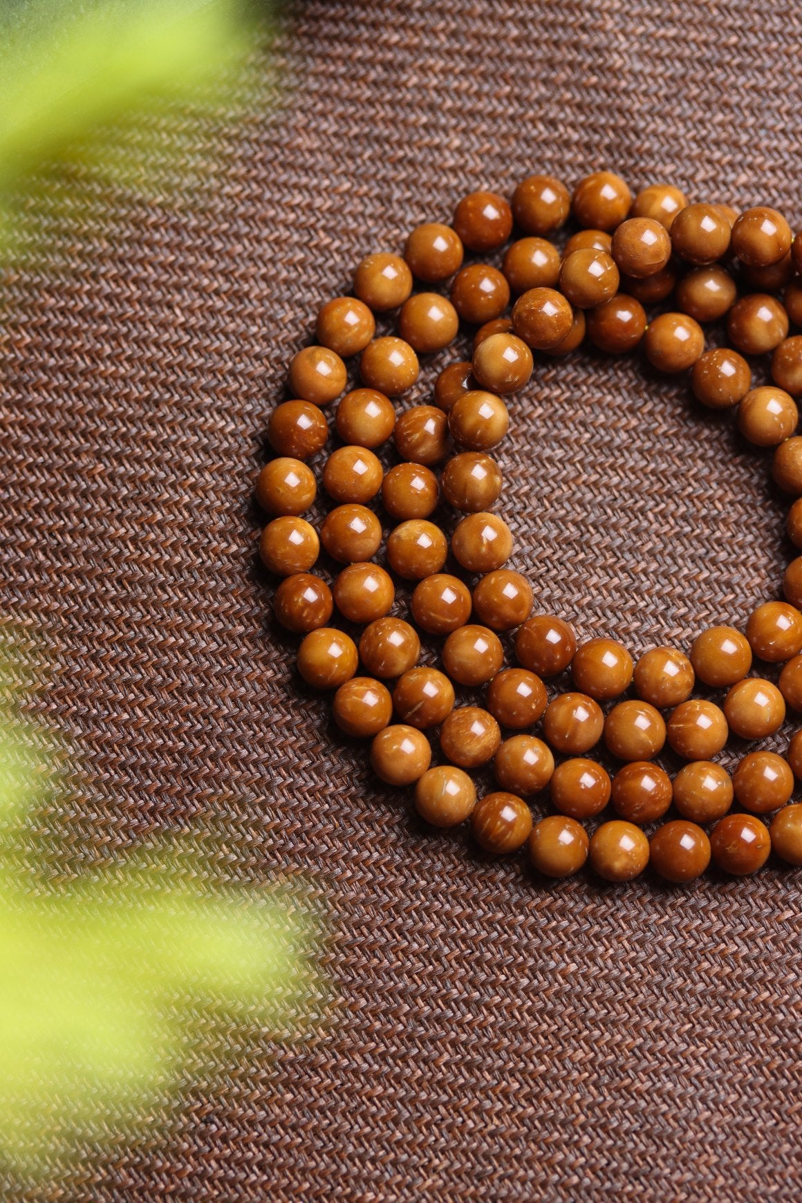 Natural Cook Bodhi Root DIY Woven Handheld Chain Plate Wen Play Chanting Bead String Men's and Women's Long Hanging Pendant