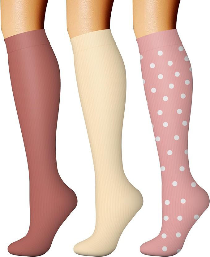 3 pairs of series cross-border sports compression socks stockings calf socks compression socks jump rope elastic socks riding socks