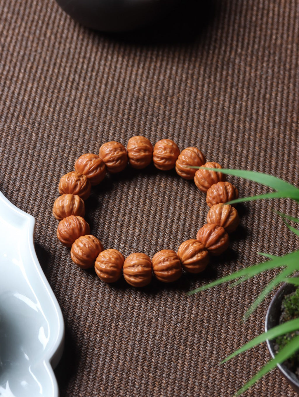 Monkey Head Natural King Kong Star Moon Cook DIY Accessories Men's and Women's Pan Wen Play Hand-held Chain Buddhist Bead String