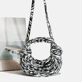 Borsa Intrecciata Noodle Bag Moda Estiva - Donna