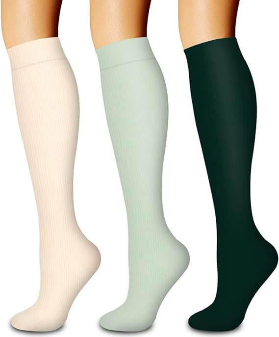 3 pairs of series cross-border sports compression socks stockings calf socks compression socks jump rope elastic socks riding socks