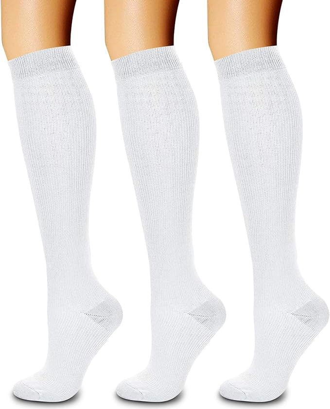 3 pairs of series cross-border sports compression socks stockings calf socks compression socks jump rope elastic socks riding socks