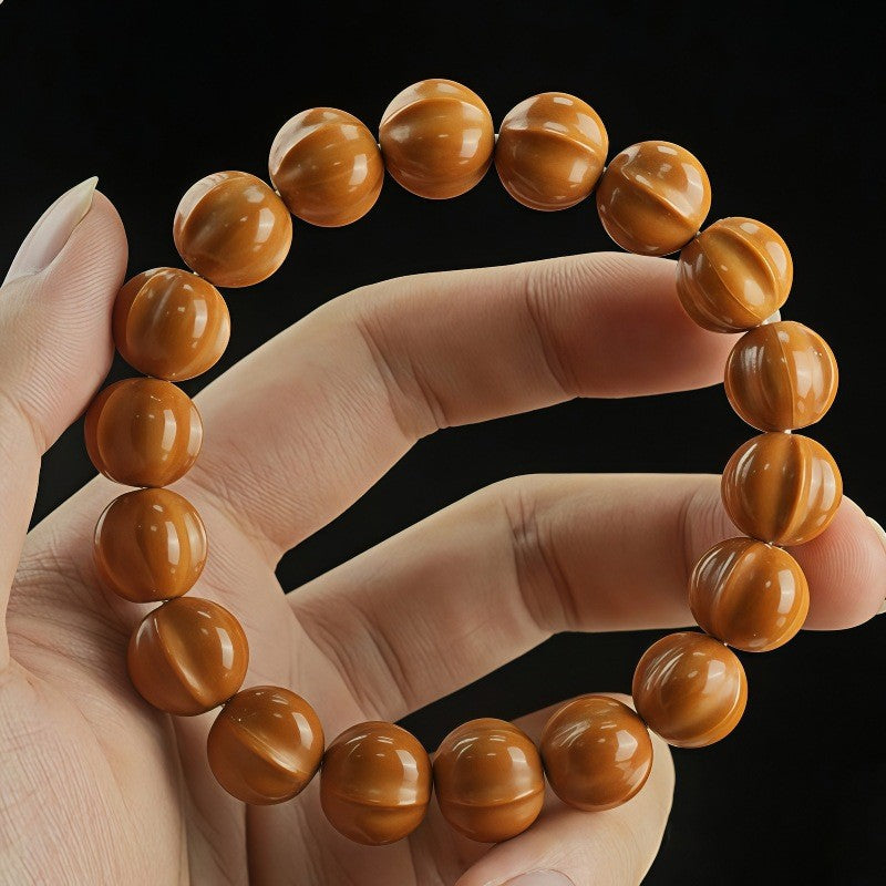 Monkey Head Natural King Kong Bodhi Star Moon Cooked DIY Accessories Men's and Women's Play with Handheld Chain Buddhist Prayer Bead String