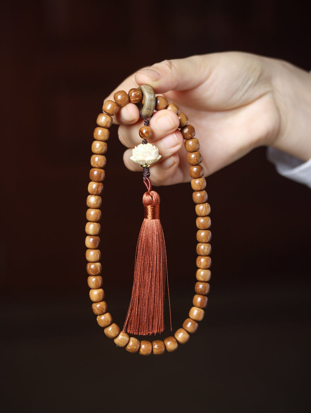 Monkey Head Natural King Kong Star Moon Cook DIY Accessories Men's and Women's Pan Wen Play Hand-held Chain Buddhist Bead String